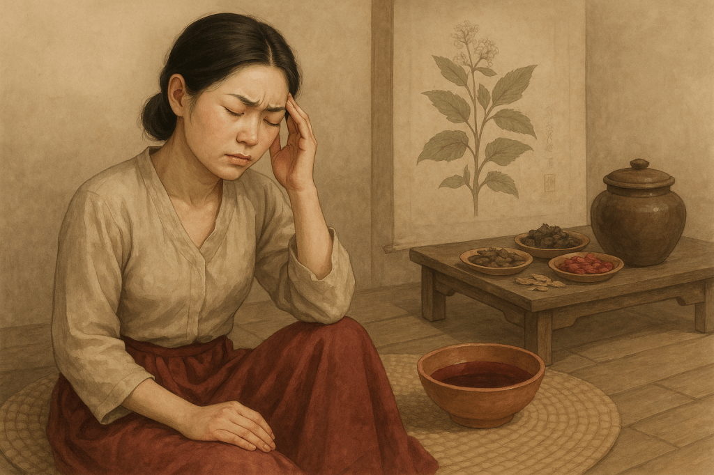 *50. Đông y trị chứng đau đầu ở phụ&nbsp;nữ