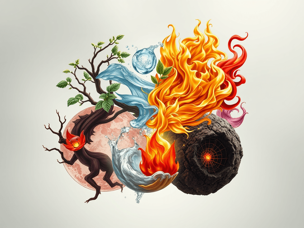 #35.  Ngũ Hành Vượng Suy Cường&nbsp;Nhược