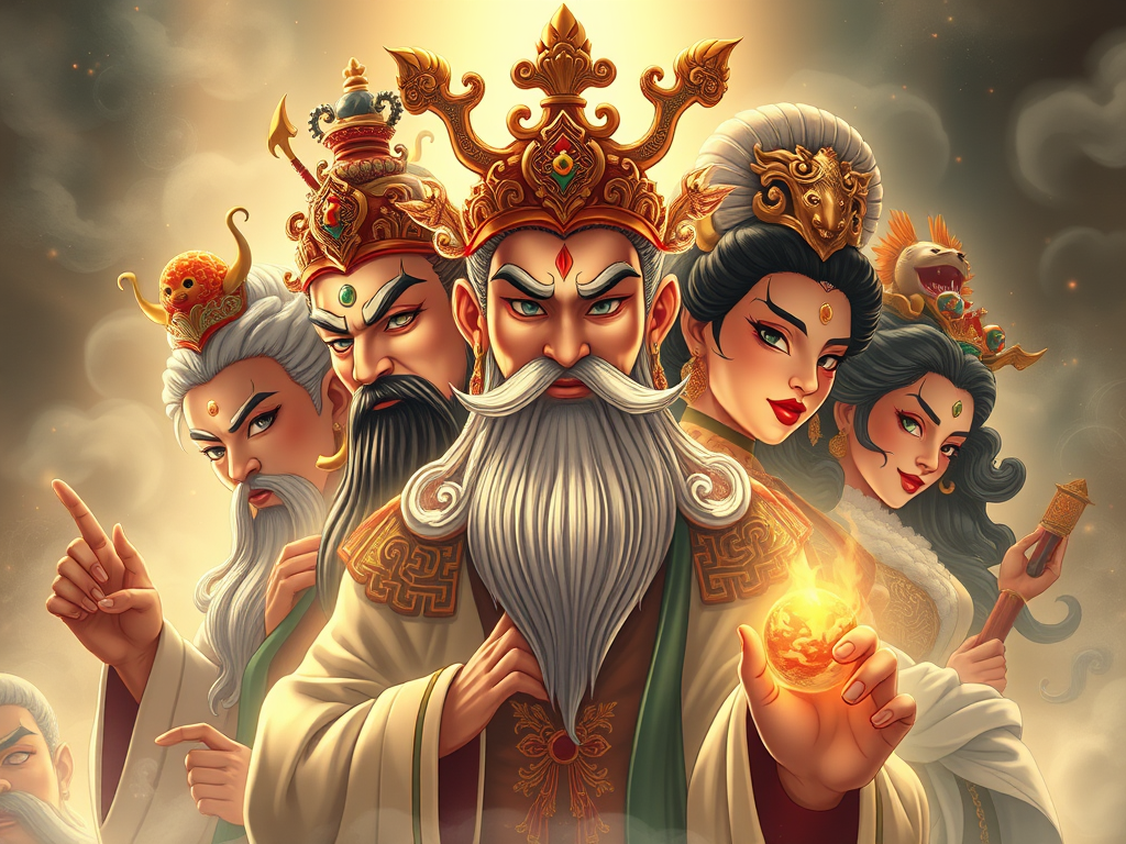 #67. Tượng thông tin bề mặt của Thập&nbsp;thần